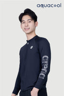 Arena AQUACOOL Men's Long Sleeve UV Swimming Top