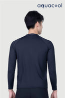 Arena AQUACOOL Men's Long Sleeve UV Swimming Top