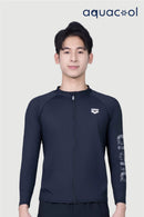 Arena AQUACOOL Men's Long Sleeve UV Swimming Top