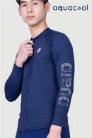 Arena AQUACOOL Men's Long Sleeve UV Swimming Top