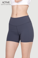 Sun Paradise ACTIVE Ladies Workout Fit Shorts - 4"
