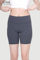 Sun Paradise ACTIVE Ladies Workout Fit Shorts - 6"