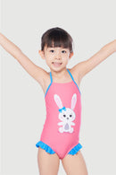 Sun Paradise Girls' One Piece UV Rabbit Swimsuit