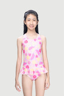Sun Paradise Girls' One Piece Fruits UV Swimsuit