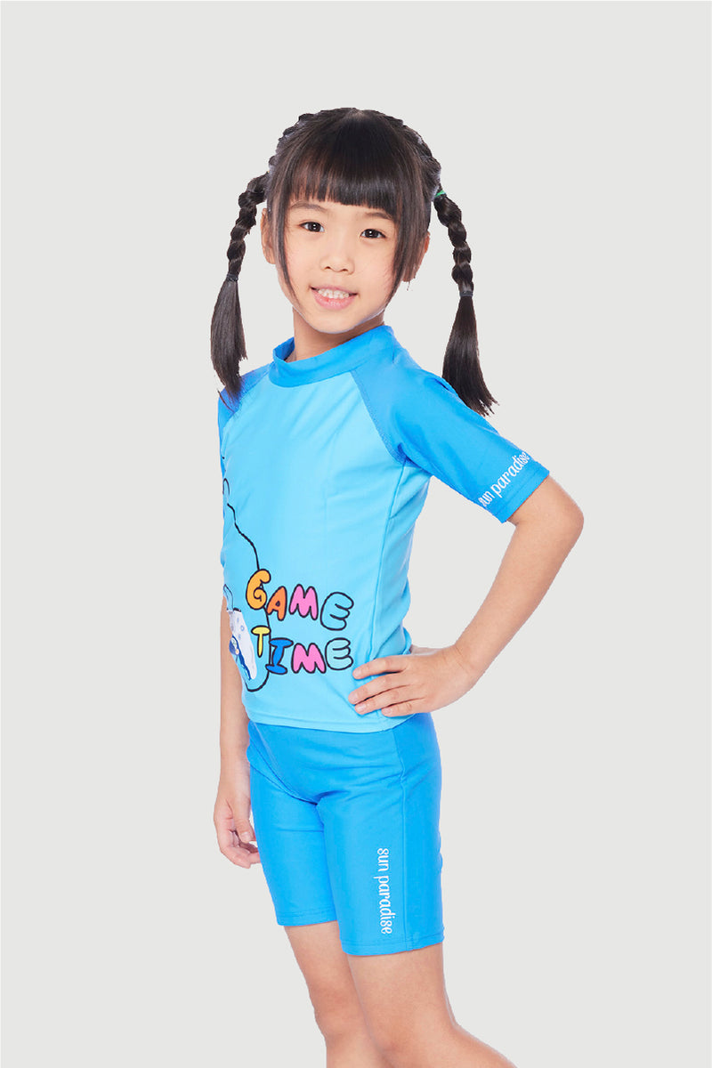 Sun Paradise Junior Two Piece UV Gaming Half Suit