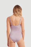 Sunseeker Ladies' 1pc Pleated Front Swimsuit