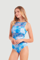 Sunseeker Ladies 1pc High Neck Swimsuit