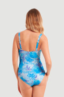 Sunseeker Ladies 1pc Twist Front Swimsuit