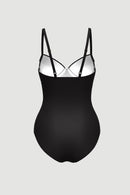 Sunseeker Ladies 1pc Pintuck Swimsuit