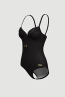 Sunseeker Ladies 1pc Pintuck Swimsuit