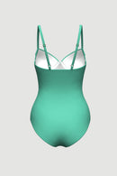 Sunseeker Ladies 1pc Pintuck Swimsuit