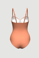 Sunseeker Ladies 1pc Pintuck Swimsuit