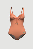 Sunseeker Ladies 1pc Pintuck Swimsuit