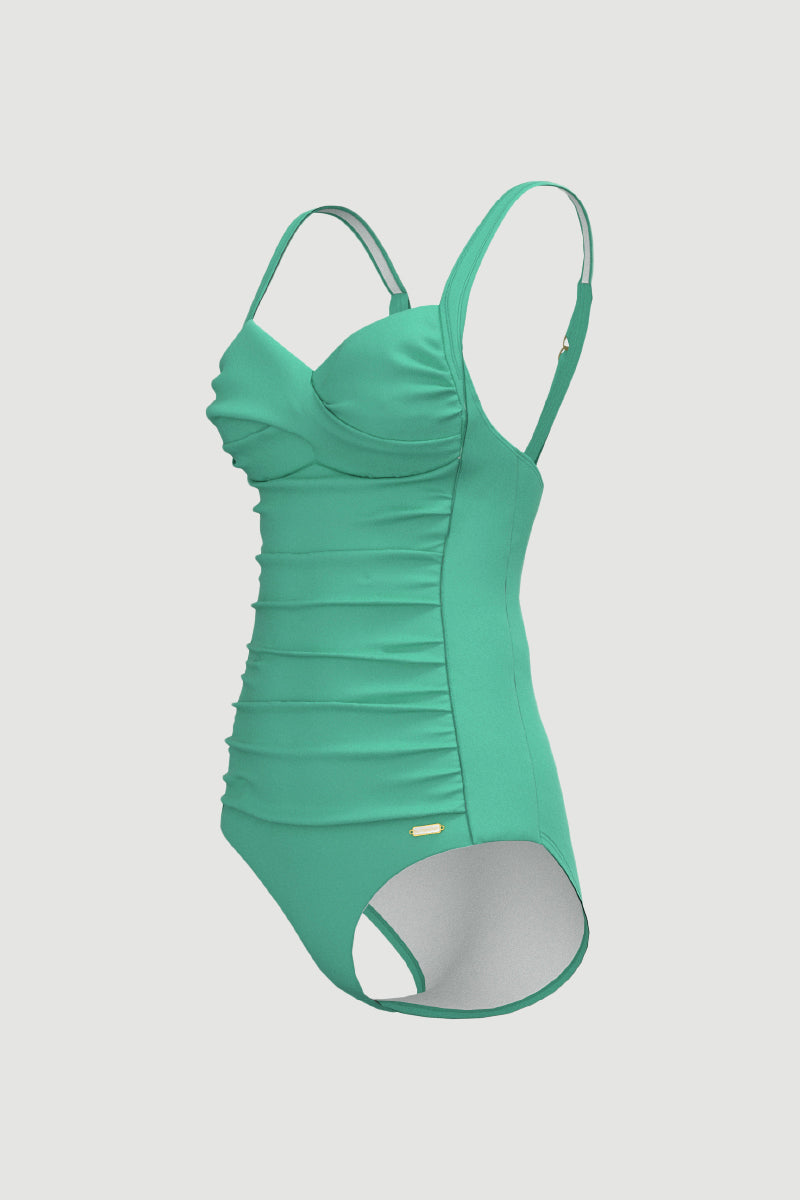 Sunseeker Ladies 1pc Twist Front Swimsuit