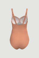 Sunseeker Ladies 1pc Twist Front Swimsuit