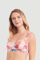 Sunseeker Twist Front Bikini Top