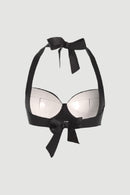 Sunseeker Tie Front Halter Bikini Top