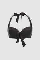 Sunseeker Tie Front Halter Bikini Top