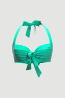 Sunseeker Tie Front Halter Bikini Top