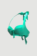 Sunseeker Tie Front Halter Bikini Top