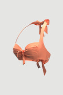 Sunseeker Tie Front Halter Bikini Top