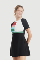 Sunseeker Ladies' Rainbow Forest Half Zip Swim Dress