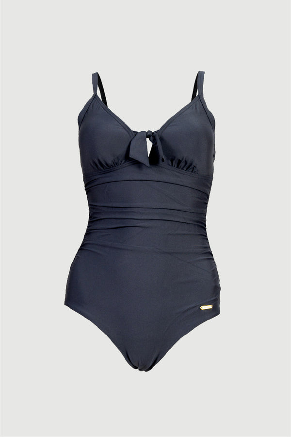 Sunseeker Ladies' 1pc Tie Front Swimsuit