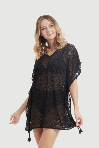 Sunseeker Ladies' Crochet Kaftan Top