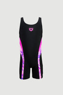 Arena Girls' One Piece Half Spats