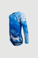 Arena Girls' One Piece Long Sleeved Swimsuit