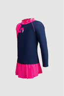 Arena Girls' 2pcs Long Sleeved Tankini Set