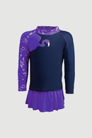 Arena Girls' 2pcs Long Sleeved Tankini Set