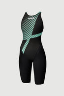 Arena Diamonds Collection - Aqua Advanced Half Spats (Crossback)