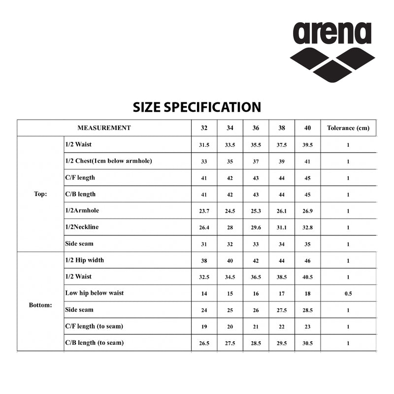 Arena Ladies' 2 pc Tankini Swimsuit Set