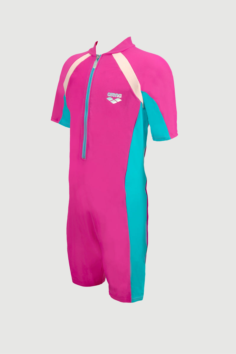 Arena One Piece Short Sleeve UV Half Suits for kids and Children
