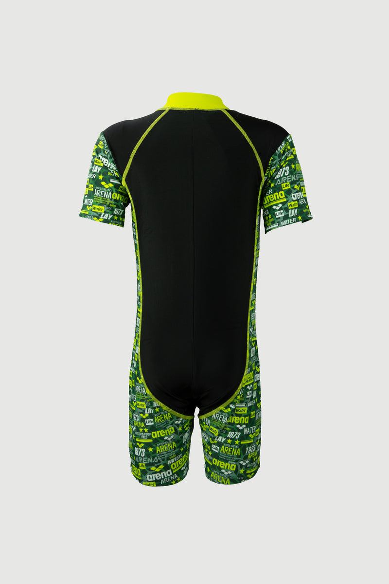 Arena Junior 1 PC Short Sleeve Half Swimming Suit