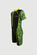 Arena Junior 1 PC Short Sleeve Half Swimming Suit