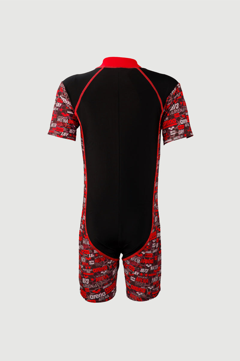 Arena Junior 1 PC Short Sleeve Half Swimming Suit