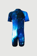 Arena Junior One Piece Short Sleeve Half Swimming Suit