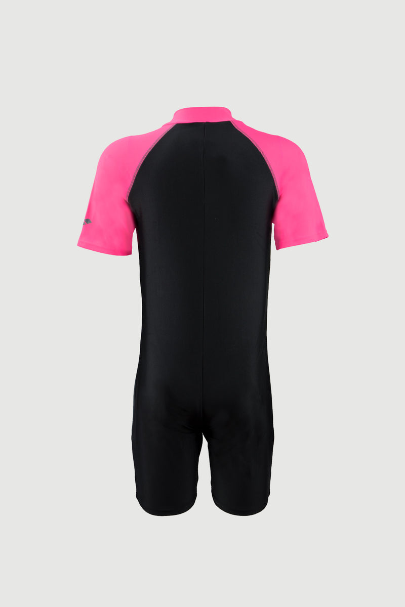 Arena Junior One Piece Short Sleeve Half Swimming Suit