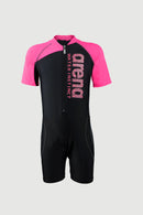 Arena Junior One Piece Short Sleeve Half Swimming Suit