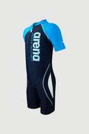 Arena Junior One Piece Short Sleeve Half Swimming Suit
