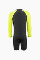 Arena Junior One Piece Long Sleeve UV Half Swimming Suit