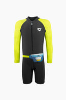 Arena Junior One Piece Long Sleeve UV Half Swimming Suit