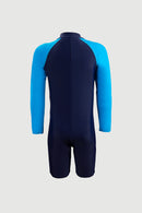 Arena Junior One Piece Long Sleeve UV Half Swimming Suit