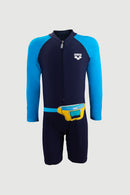 Arena Junior One Piece Long Sleeve UV Half Swimming Suit