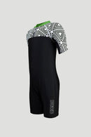Arena Junior One Piece UV Short Sleeve Half Swimming Suit