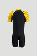 Arena Junior One Piece UV Short Sleeve Half Swimming Suit