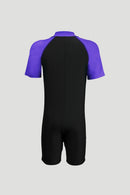 Arena Junior One Piece UV Short Sleeve Half Swimming Suit