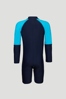 Arena Junior One Piece Long Sleeve UV Half Swimming Suit